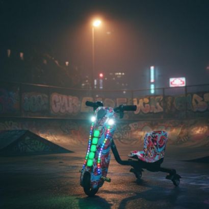 صورة سكوتر درفت فيل ميني كهربائي